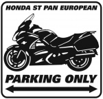 Honda PanEuropean Parking only