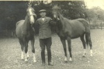 1940/50er - Heinrich Schmidt mit Pferden